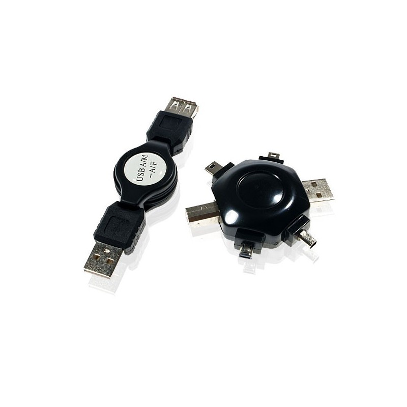 USB prevodník so samonavíjacím káblom