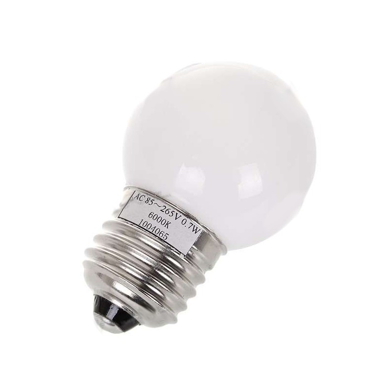 0,7W LED úsporná žiarovka - biele svetlo