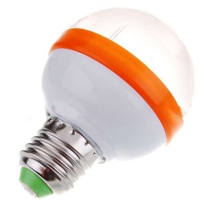 3W 42-LED diodová úsporná farebná žiarovka RGB