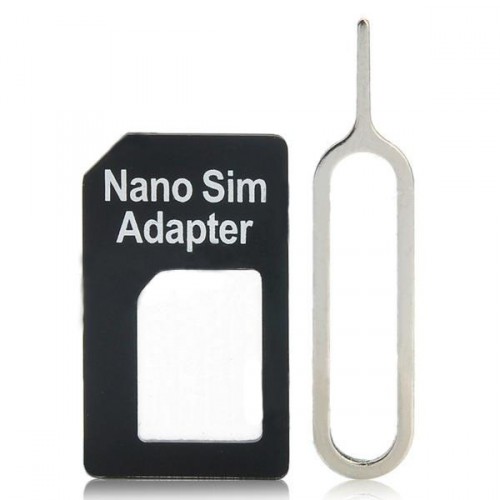 Redukcia SIM Card z nano na štandard pre iPhone 5