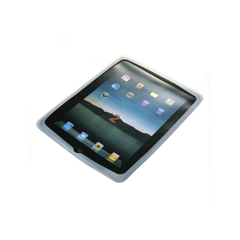 ﻿Extra tenký silikónový obal pre iPad 2 - biely