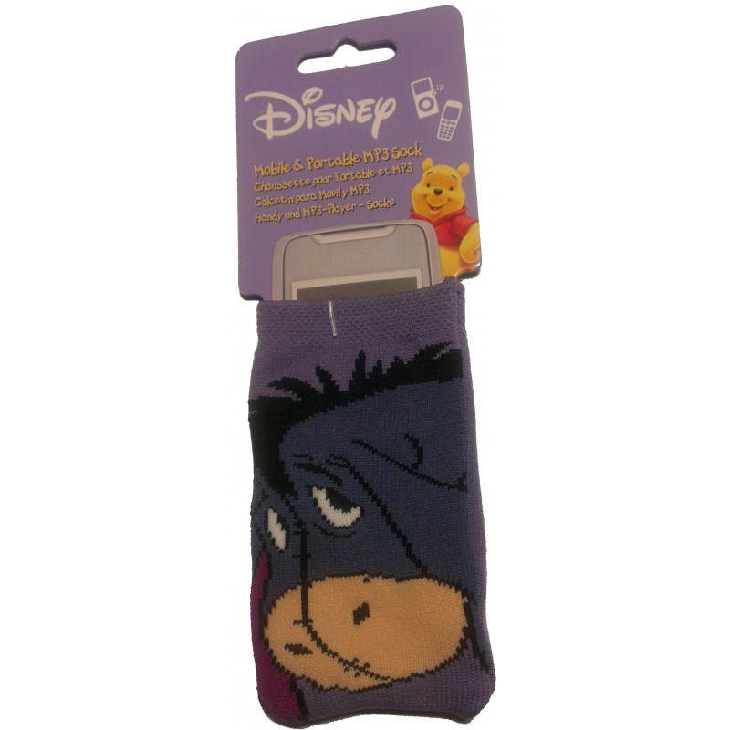 ﻿"Disney" ponožka na mobil - Eyore Purple