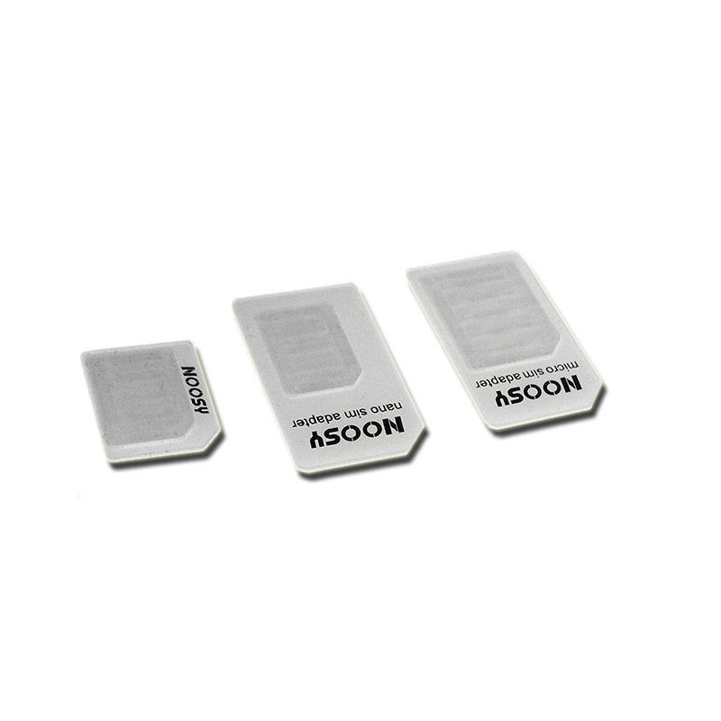 4 v 1 nano SIM na micro SIM adaptér a micro SIM to Standard SIM adaptér
