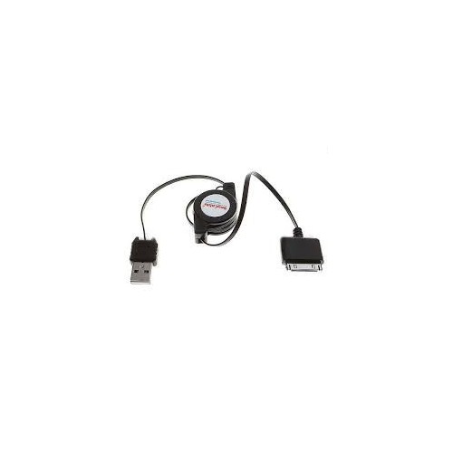Samonavíjací USB nabíjací kábel pre iPod / iPhone 2G/3G/4