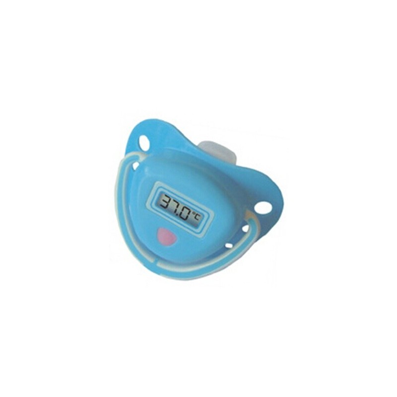 Detský elektronický teplomer - cumlík modrý DT-211A