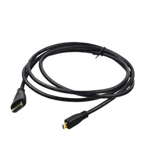 Mini HDMI na HDMI prepojovací kábel - čierny (105 cm)