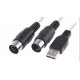 USB na MIDI kábel s 16 MIDI vstupy / výstupy (1.8-Meter)