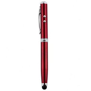 4v1 Laser LED Pero Stylus červené