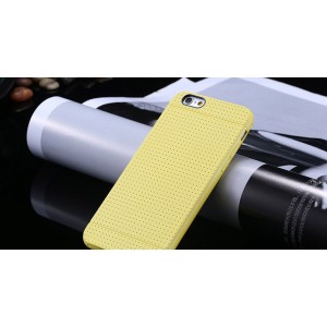 Žltý silikónový zadný kryt pre iPhone 6/6S