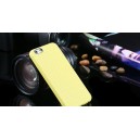 Žltý silikónový zadný kryt pre iPhone 6 Plus