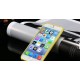 Žltý silikónový zadný kryt pre iPhone 6 Plus
