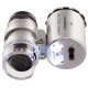 Mini mikroskop 60x s LED a UV podsvietením