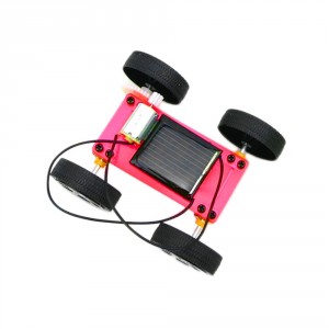 Skladačka - mini solárne autíčko - urob si sám