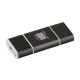 USB 2.0 OTG adaptér/čítačka microSD - čierny