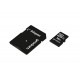 Karta micro-SD HC 16GB class 10 + adaptér SD