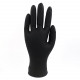BRELA Pro Care M Nitrilové rukavice čierne nepúdrované D5000