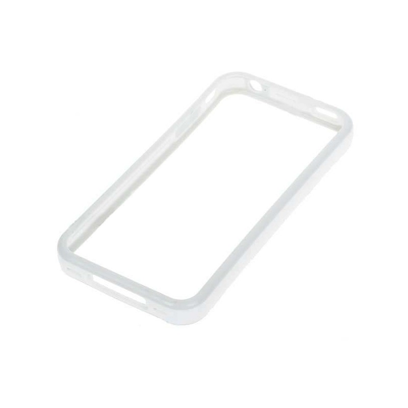 Štýlový Ochranný rám pre iPhone 4 - biely